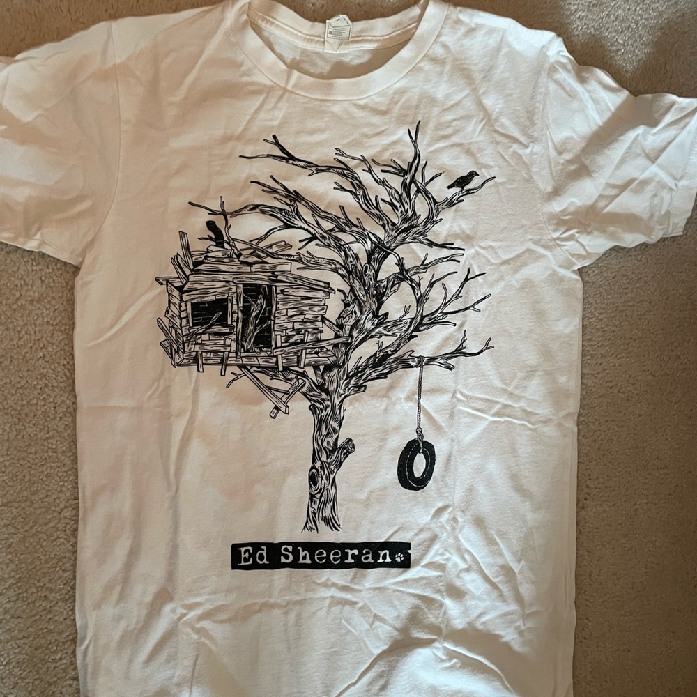 Ed sheeran treehouse tshirt